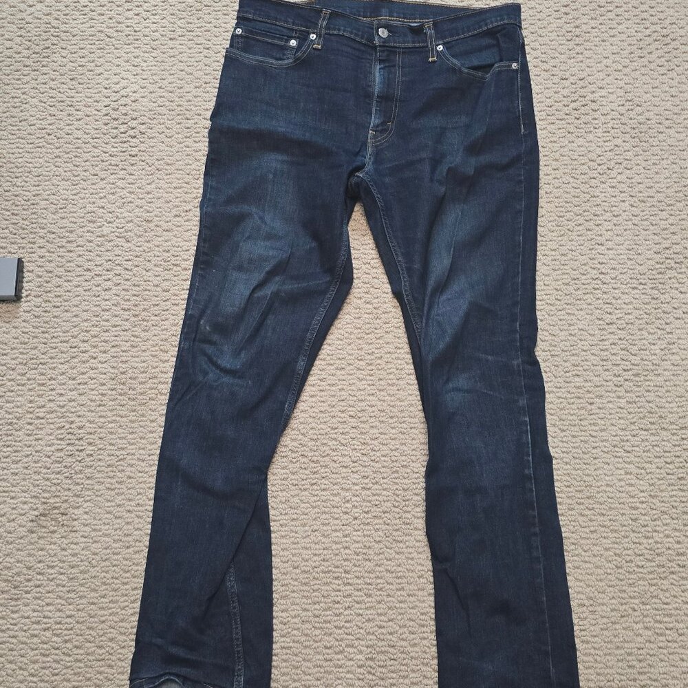 Levis Strauss 511 36w x 34l Blue jeans- New